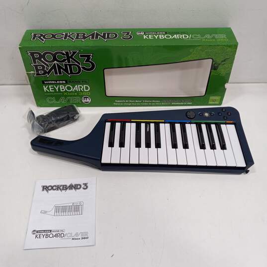 Xbox 360 Rock Band 3 Wireless Keyboard ONLY In Box image number 1