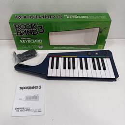 Xbox 360 Rock Band 3 Wireless Keyboard ONLY In Box