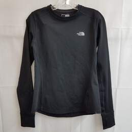 The North Face women's black fleece baselayer shirt M