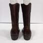 Men's Dark Brown Cowboy Boots Size 9D image number 5