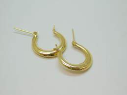 14K Yellow Gold Mini Hoop Earrings 1.2g