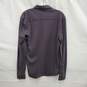 NWT Faherty MN's Organic Cotton Knit Seasons Gray Long Sleeve Shirt Size SM image number 2