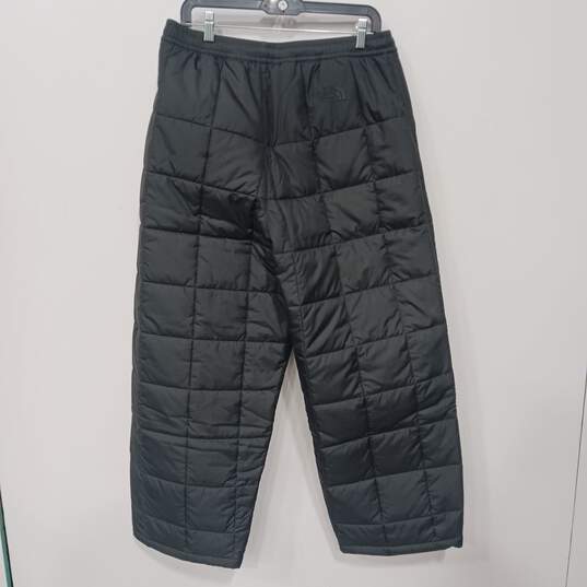 The North Face Women's Black Circular Design Snow Pants Size L image number 2