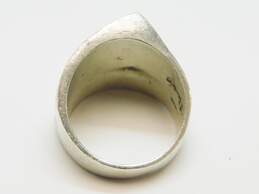 925 Taxco Carved Wide Ring alternative image