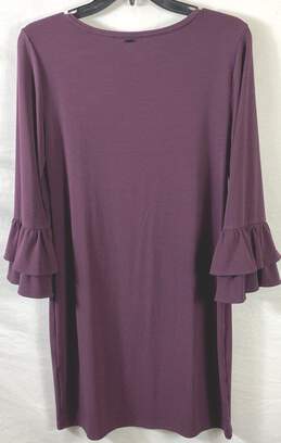 White House Black Market Women Purple Blouse S alternative image