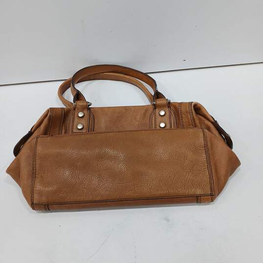 Fossil Brown Faux Leather Bag image number 6