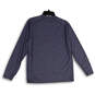 Mens Blue Crew Neck Long Sleeve Pullover Activewear T-Shirt Size Medium image number 2