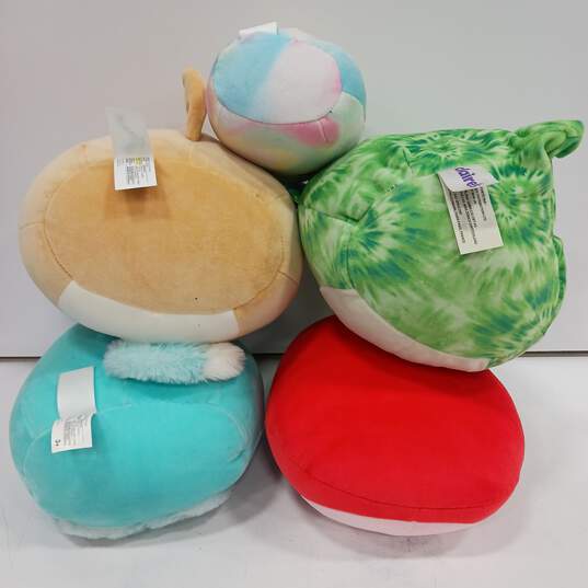 Lot of 5 Small Squishmallow Plush Toys Pillows image number 3