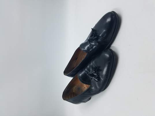 Salvatore Ferragamo Black Tassel Loafers M 10.5D | 43.5 image number 3