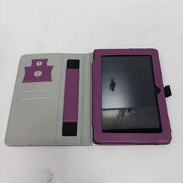 Amazon Kindle Fire Tablet Model P48WVB4 & Purple Case