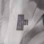 Bradley Allen Men's White Long Sleeved Button Up Middle Weight Dress Shirt (No Size) NWT image number 3
