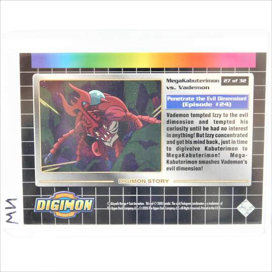 Digimon Megakabuterimon VS Vademon Prism Foil Rare Story Card 27 of 32 NM image number 3