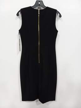 Women's Calvin Klein Sleeveless V-Neck Sheath with Ruched Sides Dress Sz 4 NWT alternative image