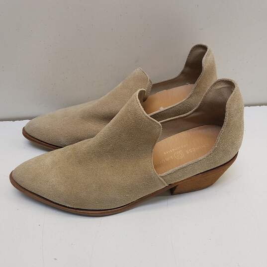 Chinese Laundry 40989 Fortune Tan Suede Ankle Boots Shoes Women's Size 9 M image number 2