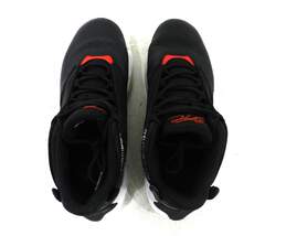 Jordan Max Aura 4 Black University Red Men's Shoe Size 9 alternative image