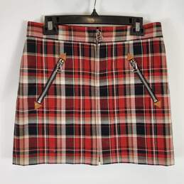 Rag & Bone Women Plaid Mini Skirt SZ 6