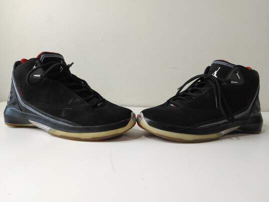 Nike Air Jordan XX2 Basketball Sneakers  315300-001 Youth Size 5.5 Black Shoes image number 3
