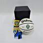 Chicago Sky WNBA Basketball Finals 2021 Wilson Ball w/ Pennant & Can Koozie image number 1