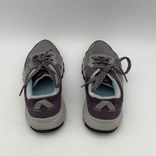 Womens Excursion TR15 S10670-21 Purple Gray Lace-Up Sneaker Shoes Size 8 image number 4