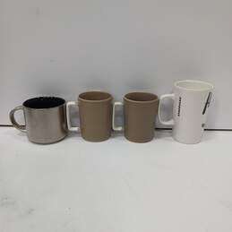 4pc Bundle of Assorted Starbuck Coffee Mugs alternative image