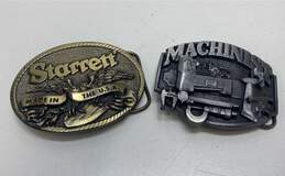 Unbranded Lot of 2 Belt Buckles One Size