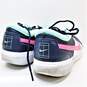 Nike Court Zoom Lite 3 Junior Tennis Shoe - Obsidian/Hyper Pink/Green Size (12) image number 4