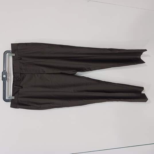 Vitali Men's Colby Brown Flat Front Dress Pants Pants Size 36 image number 1