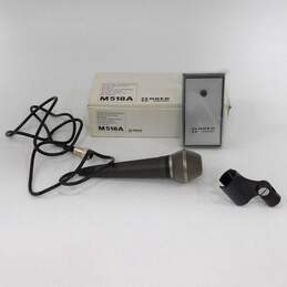VNTG Uher Brand M518A Model Dynamic Microphone w/ Attached Audio Cable