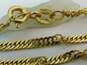 14K Yellow Gold Twisted Chain Necklace 5.3g image number 7