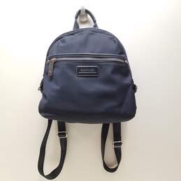 Calvin Klein Navy Blue Nylon Backpack