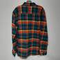 Carhartt Men's Plaid Blue/Red/Yellow Button Up Size L image number 2