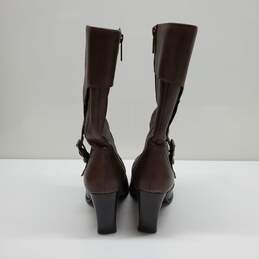 Harley-Davidson Women's Brown Genuine Leather Boots Heels Size 8.5 alternative image