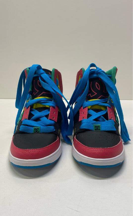 DC Women's Stance High Multicolor Skateboard High Top Shoes Sz. 7 image number 3