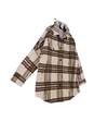 Mens Multicolor Plaid Long Sleeve Collared Button Front Jacket Size XL image number 2