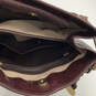 Womens Brown Animal Print Inner Zip Pocket Double Strap Shoulder Bag image number 4
