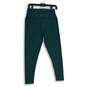 Womens Green High Waist Stretch Pull-On Activewear Ankle Leggings Size XL image number 2