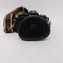 Nikon EM SLR 35mm Film Camera W/ 50mm Lens & MD-E Drive alternative image