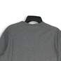 Mens Gray Long Sleeve Crew Neck Side Zipper Pocket Pullover Sweater Size XL image number 4