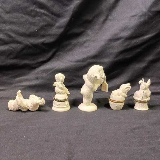 Bundle Of 5 Assorted Snowbabies Figurines image number 2