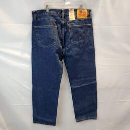 Levi's 505 Regular Straight Leg Blue Jeans NWT Size 34Wx29L alternative image