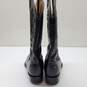 Men's Jhon Davis Cowboy Western Black Boots Approx. Size 8.5 image number 6