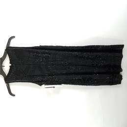 Aidan Mattcx Women Black Sleeveless Dress 6 NWT alternative image