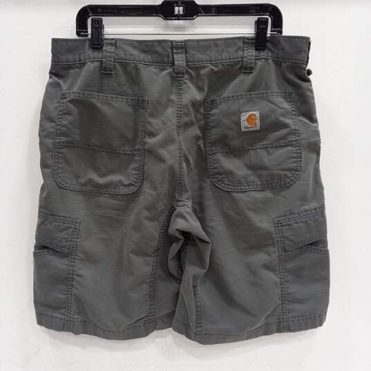 Carhartt Men's Gray Cargo Shorts Size 36 image number 2