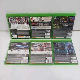 Microsoft Xbox One Video Games Assorted 6pc Bundle alternative image