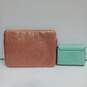 Kate Spade New York Rose Gold Glitter Laptop Cover and Small Mint Crossbody Bag image number 2