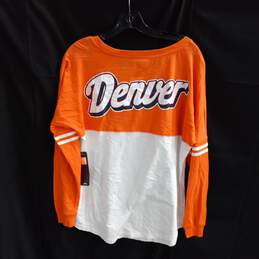 NFL Team Apparel Women's Denver Broncos Long Sleeve Shirt size L NWT alternative image