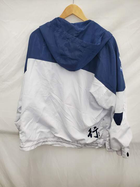 Men Li-Ning Loose Sports Jacket Blue White Used Size-XL image number 2