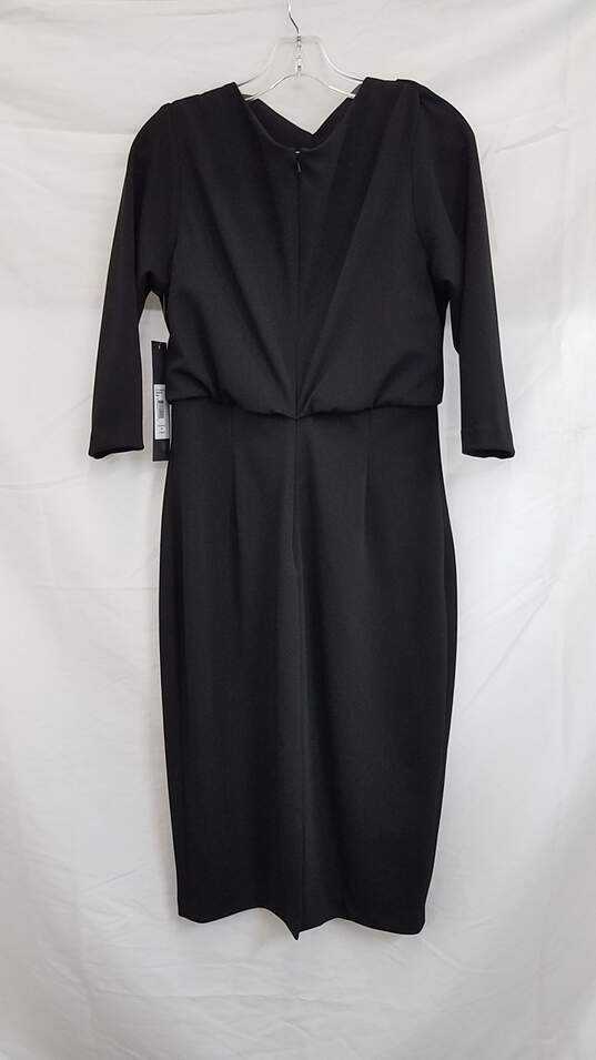 Badgley Mischka Black Dress Size Medium NWT image number 1