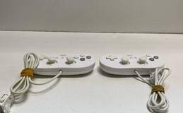Set Of 2 Nintendo Wii Classic Controllers- White
