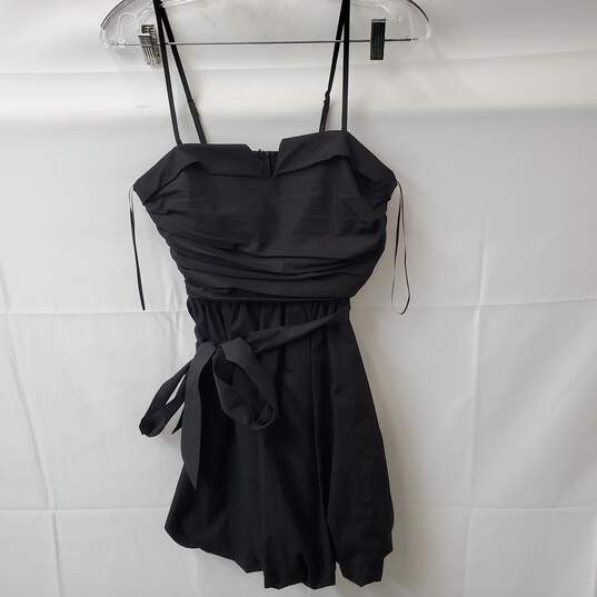 Women's Black Zara Midi Dress Size S image number 1